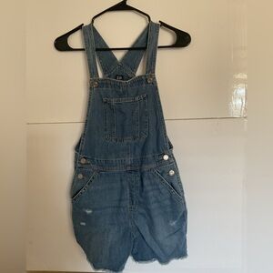 GAP Kids Classic Blue Denim Overalls